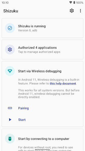 Shizuku - Image screenshot of android app