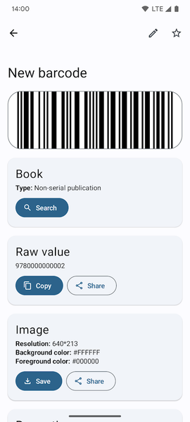Monochrome - QR & Barcode Tool - عکس برنامه موبایلی اندروید