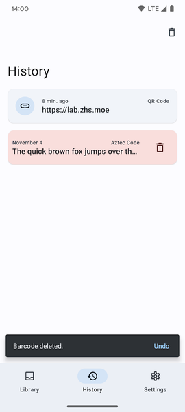 Monochrome - QR & Barcode Tool - عکس برنامه موبایلی اندروید