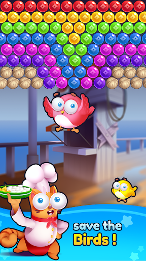 Bubble Shooter - Kitten Games - عکس بازی موبایلی اندروید