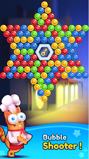 Bubble Shooter - Kitten Games - عکس بازی موبایلی اندروید