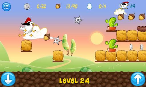 Ninja Chicken - Gameplay image of android game