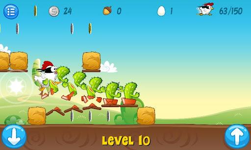Ninja Chicken - Gameplay image of android game