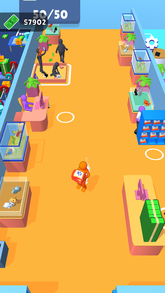 Shopping Manager: Idle Mall - Gameplay image of android game