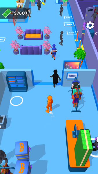 Shopping Manager: Idle Mall - Gameplay image of android game