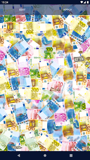 Flying Money Live Wallpaper - Image screenshot of android app