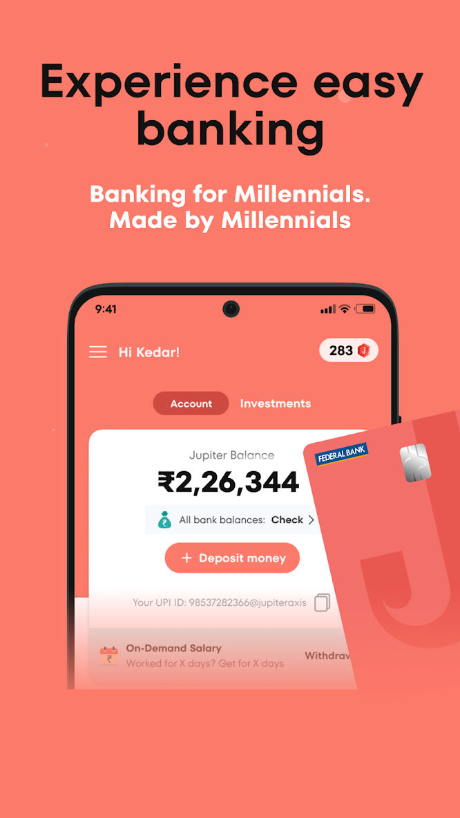 برنامه Jupiter: UPI & Credit Cards - دانلود | بازار