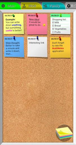 MultiNotes - مولتی نوتز - عکس برنامه موبایلی اندروید