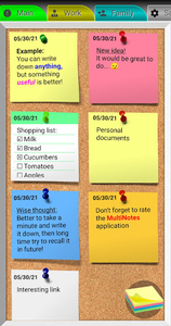 Multinotes - Reminder Notes For Android - Download | Cafe Bazaar