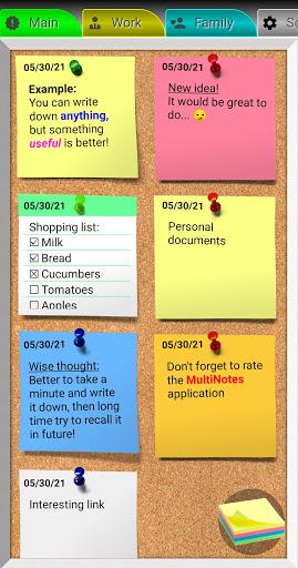 MultiNotes - Reminder Notes - Image screenshot of android app