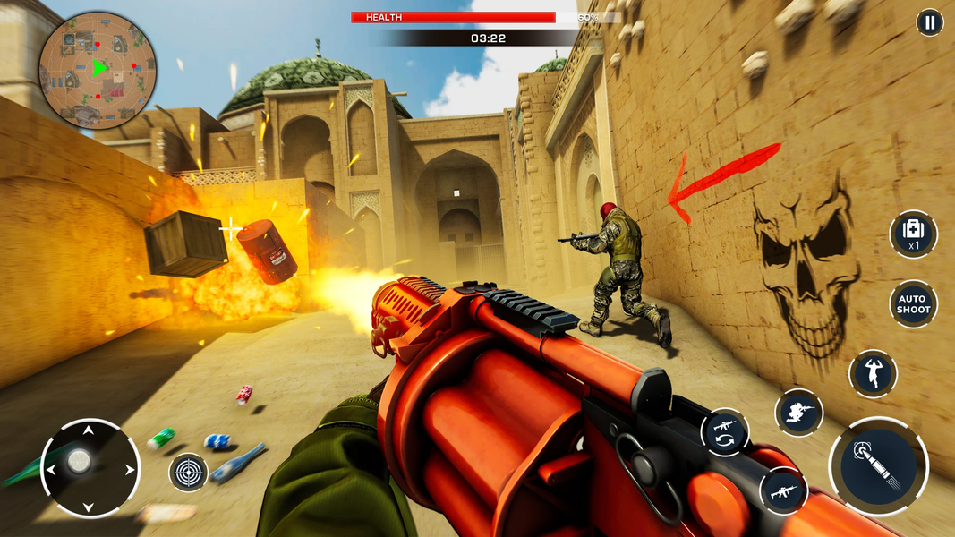 Anti Terrorist Ops: Gun Games - عکس بازی موبایلی اندروید