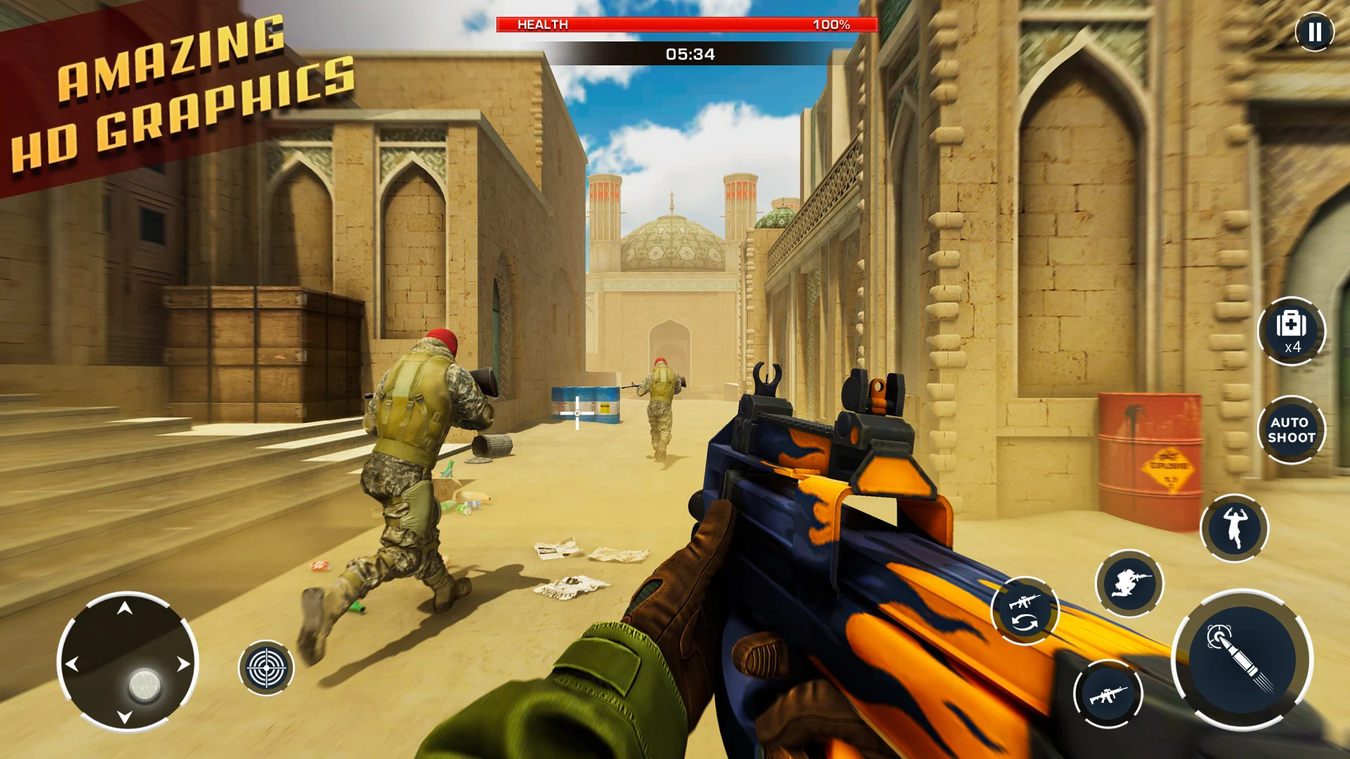 Counter Terrorist War Gun Game Game for Android