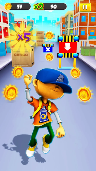 Subway Runner: ۳D Running Game - عکس برنامه موبایلی اندروید