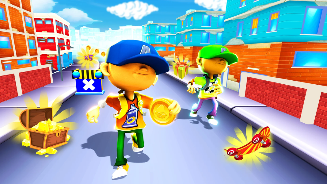 Subway Runner: ۳D Running Game - عکس برنامه موبایلی اندروید