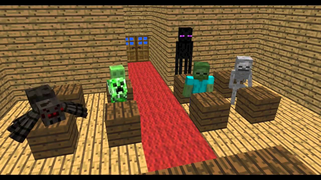 Monster school for minecraft - Image screenshot of android app