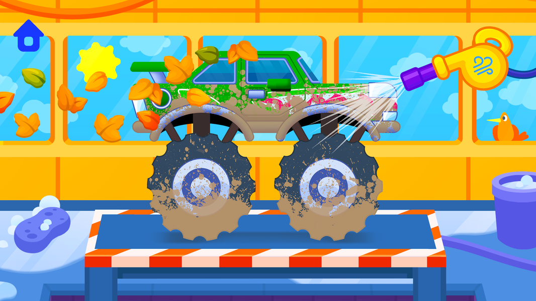 Monster Truck Games for Kids 2 - Gameplay image of android game