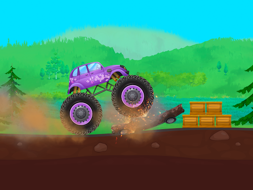 Monster Trucks Racing for Kids - Gameplay image of android game