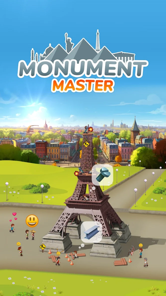 Monument Master: Match 3 Games - Gameplay image of android game