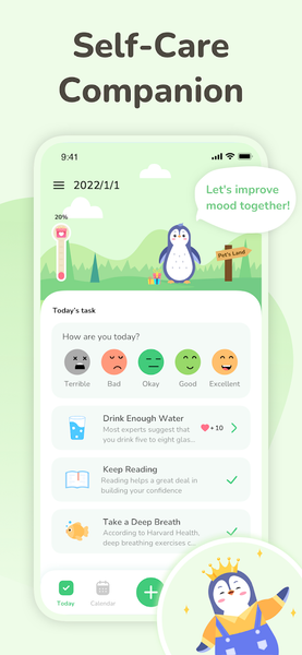 Mood Tracker: Self-Care Habits - عکس برنامه موبایلی اندروید