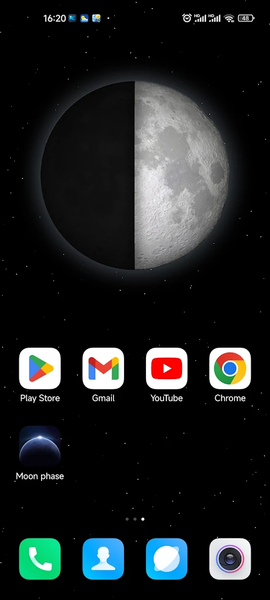 Moon Phase Calendar - عکس برنامه موبایلی اندروید