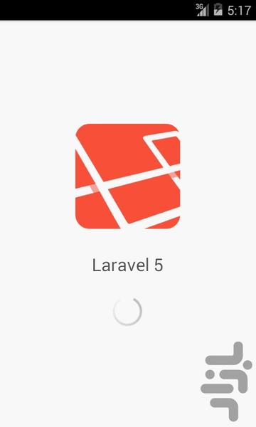 Laravel 5 Tutorial - Image screenshot of android app