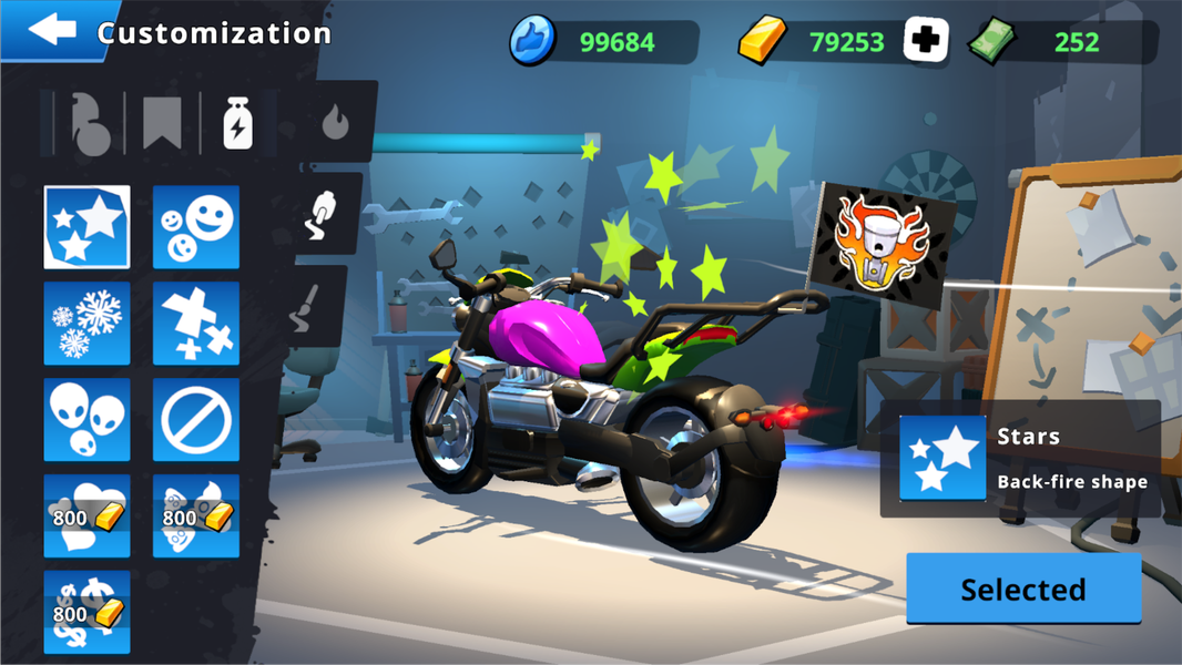 Moto City: Mad Bike Delivery - Gameplay image of android game