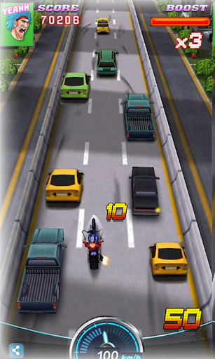 Moto racing -  Traffic race 3D - عکس بازی موبایلی اندروید