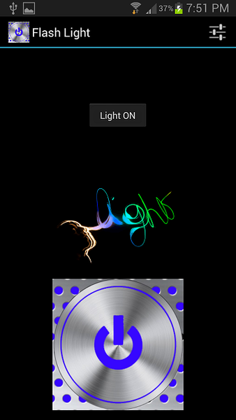 Flash Light - Image screenshot of android app