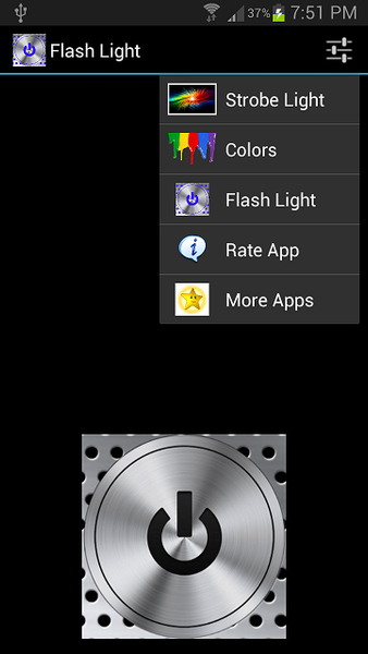 Flash Light - Image screenshot of android app