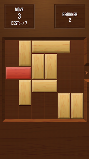 Move the Block - Slide Unblock Puzzle - Gameplay image of android game