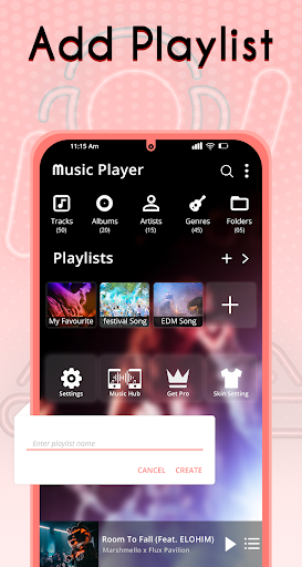 Music Player- MP3 Player, Free Music App - عکس برنامه موبایلی اندروید