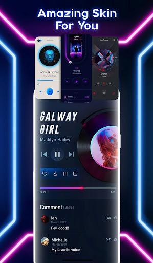 Offline Music Player Galaxy - عکس برنامه موبایلی اندروید