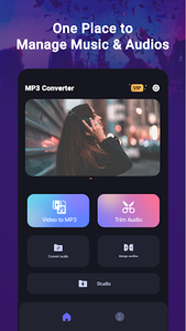 Video to MP3 Convert & Cutter - عکس برنامه موبایلی اندروید