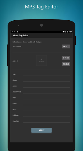 MP3 Tag Editor - Image screenshot of android app