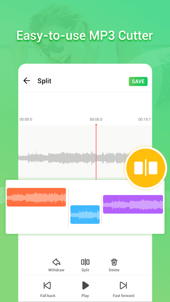 MP3 Cutter & Ringtone Maker - Image screenshot of android app