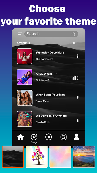 Music Player - Audio Player - عکس برنامه موبایلی اندروید
