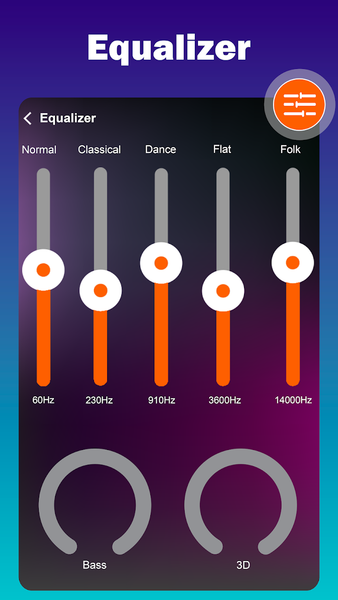 Music Player - Audio Player - عکس برنامه موبایلی اندروید