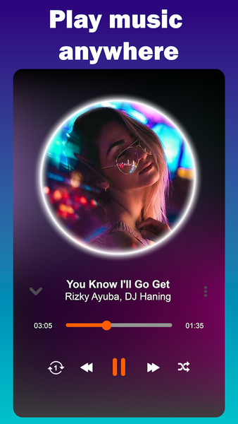 Music Player - Audio Player - عکس برنامه موبایلی اندروید