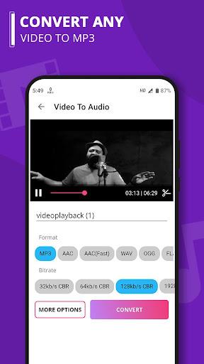 Video to Mp3 Converter - Image screenshot of android app