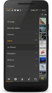Music Player Mezzo - عکس برنامه موبایلی اندروید