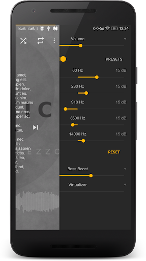 Music Player Mezzo - Image screenshot of android app