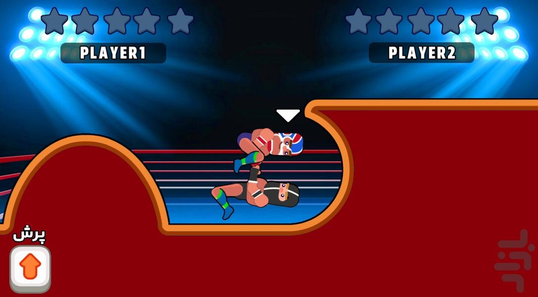 کشتی کج حرفه ای - عکس بازی موبایلی اندروید