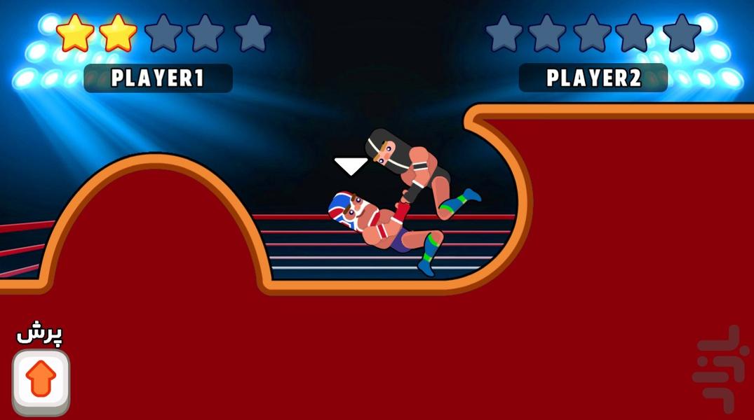 کشتی کج حرفه ای - عکس بازی موبایلی اندروید