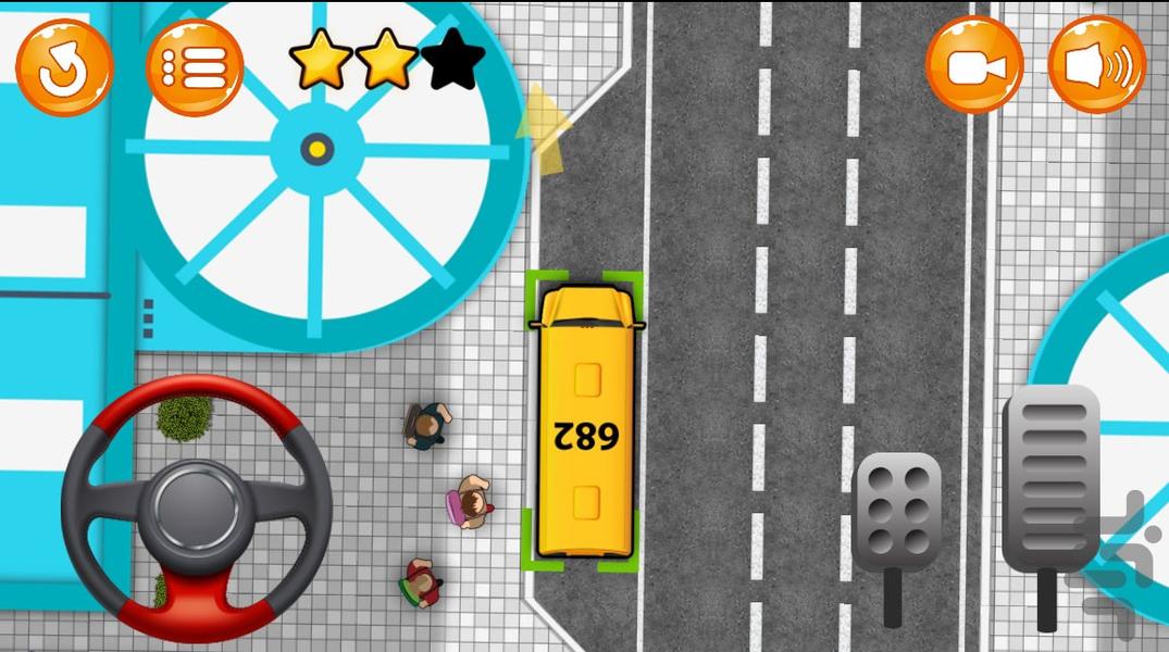 بازی اتوبوس مدرسه - عکس بازی موبایلی اندروید