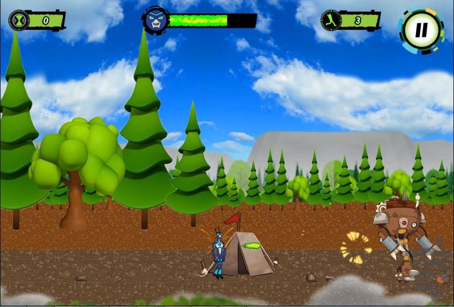 بازی بن تن استیم کمپ - عکس بازی موبایلی اندروید