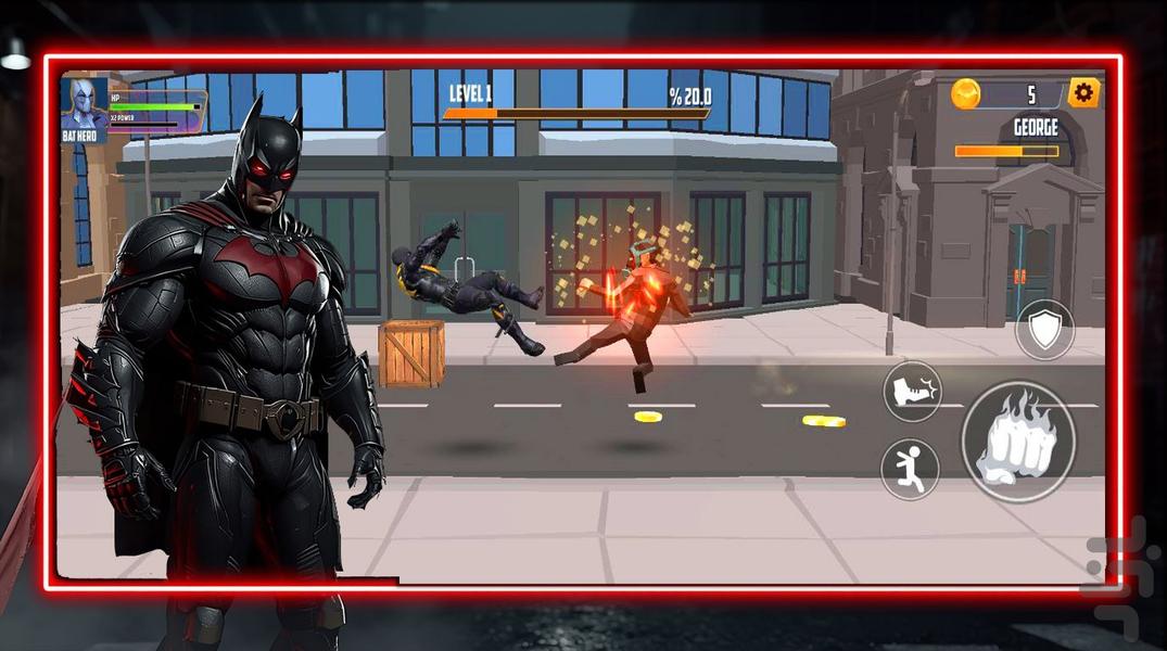 بازی بتمن - عکس بازی موبایلی اندروید