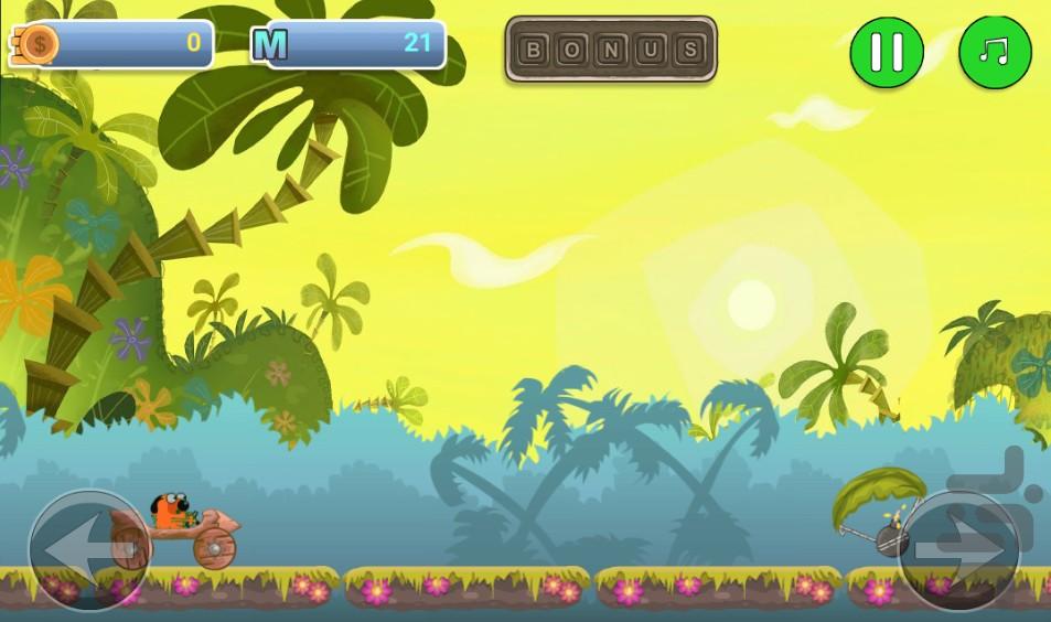 رانندگی گربه سگ - Gameplay image of android game