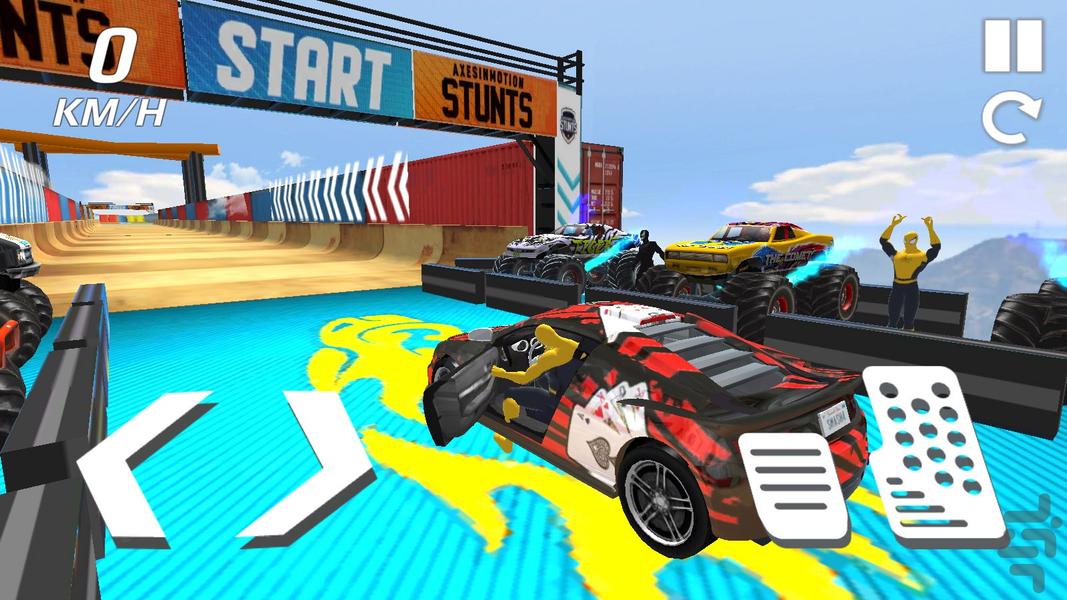 ماشین بازی مرد عنکبوتی - عکس بازی موبایلی اندروید