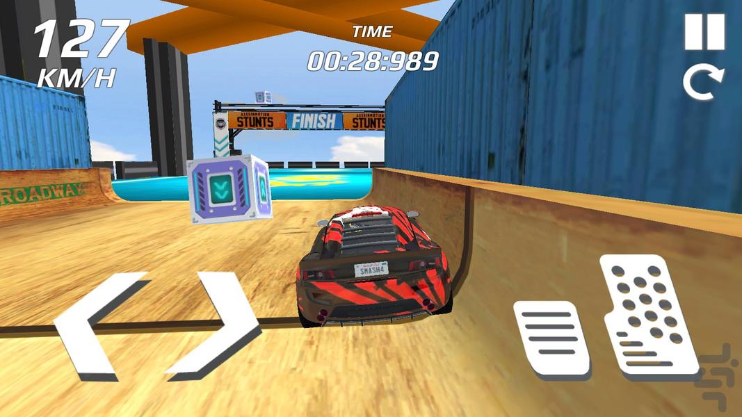 ماشین بازی مرد عنکبوتی - عکس بازی موبایلی اندروید