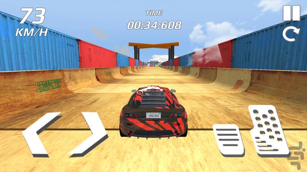 ماشین بازی مرد عنکبوتی - عکس بازی موبایلی اندروید